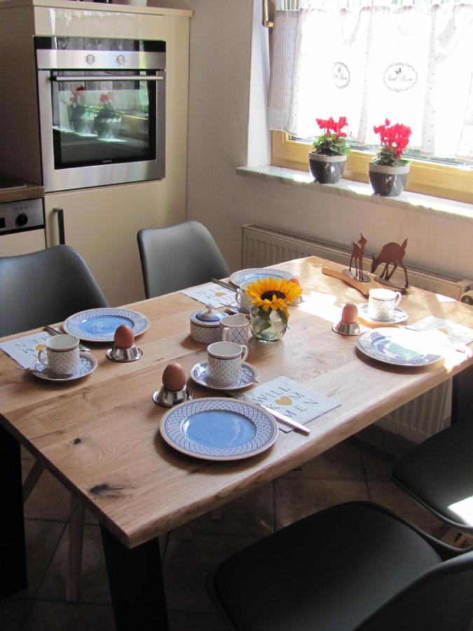 #7 Ferienhaus Mit Schlossblick Trunkelsberg Fuer Max 6 Personen,Kueche Komplett Eingerichtet, 2 Baeder 3 Schlafzimmer Top-Ausstattung ภายนอก รูปภาพ