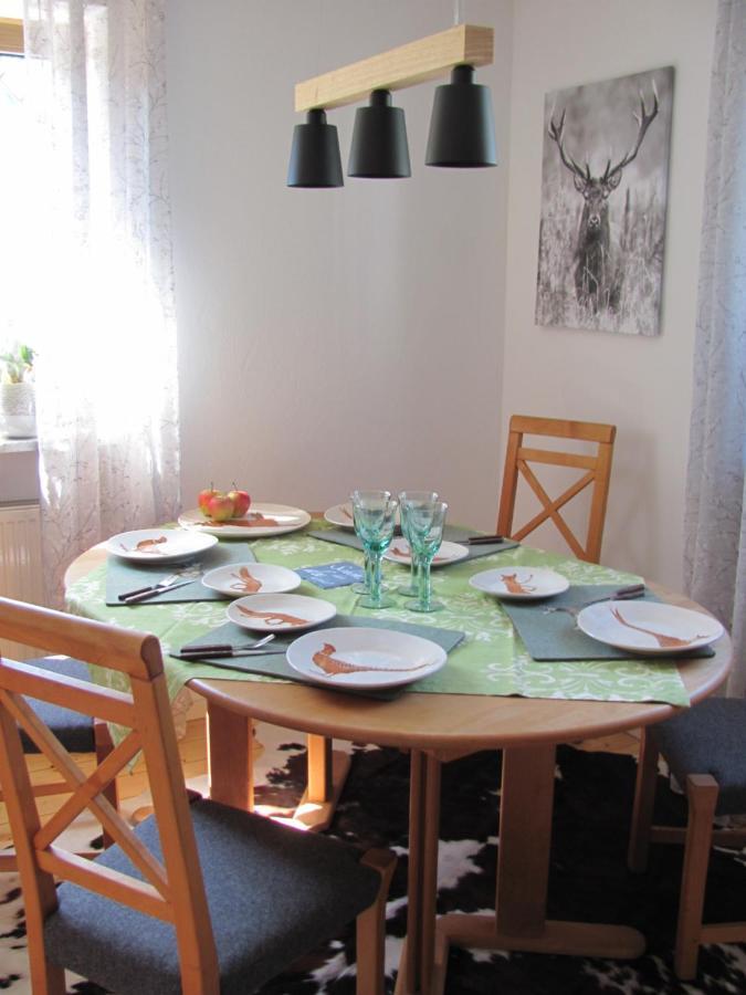 #7 Ferienhaus Mit Schlossblick Trunkelsberg Fuer Max 6 Personen,Kueche Komplett Eingerichtet, 2 Baeder 3 Schlafzimmer Top-Ausstattung ภายนอก รูปภาพ